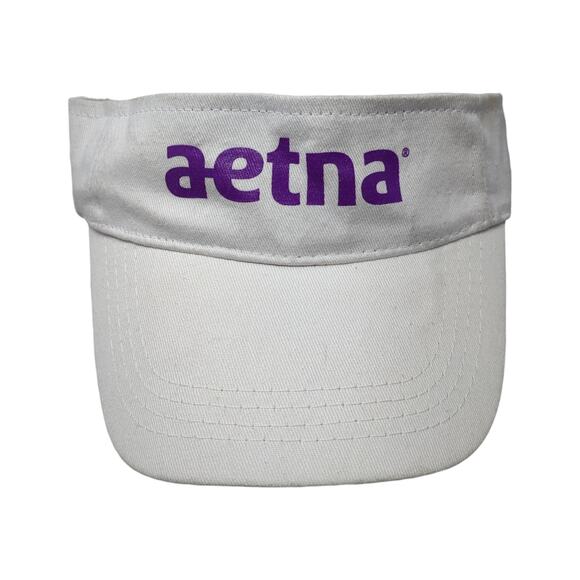 Hit Wear Other - Aetna Golf Strapback Sun Visor Cap White One Size Adjustable Cotton Hit Wear
